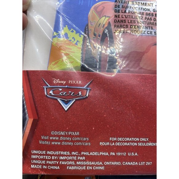 Disney Cars Lightning McQueen Birthday Party Decor Invitations Napkins Loot Bags - Picture 4 of 10